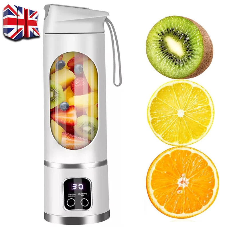 450ml Portable USB Rechargeable Juicer Cup Electric Mixer Blender Smoothie Maker
