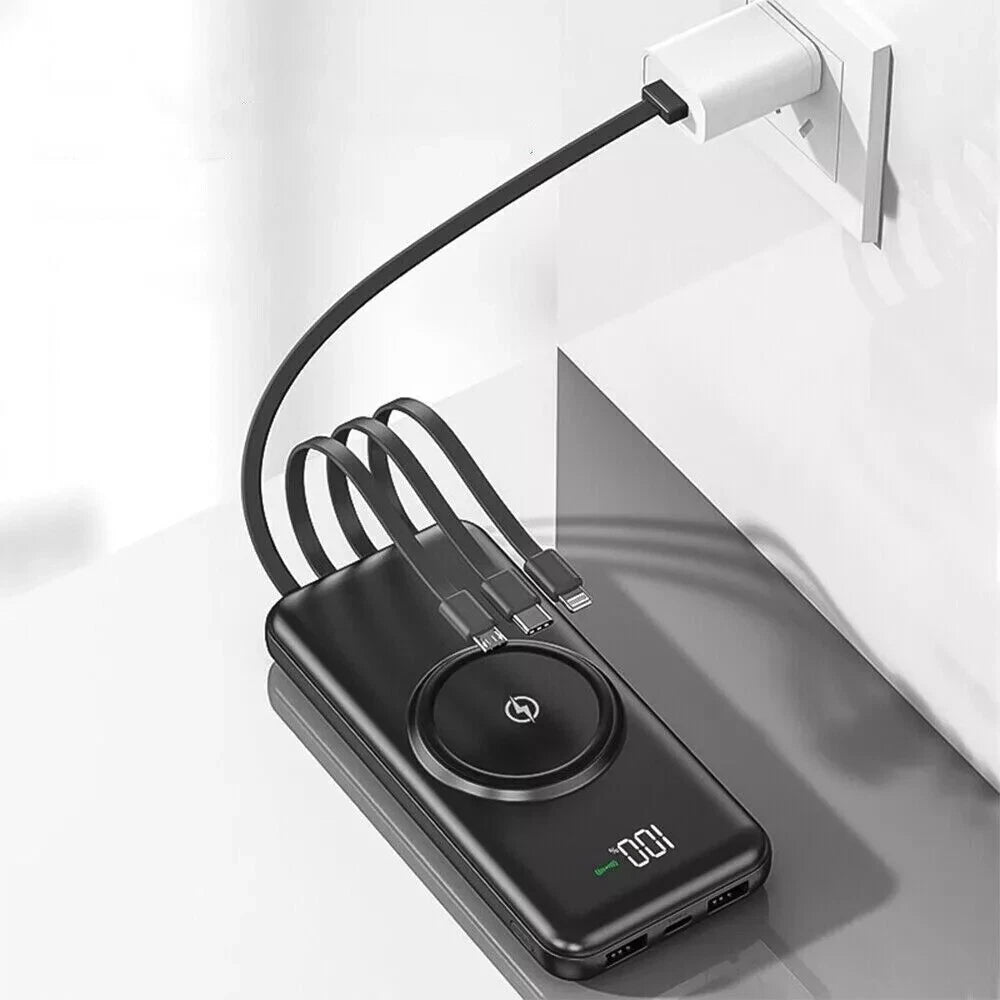 9000000mAh Portable Power Bank Wireless Charger Fast Charging Magnetic Charger