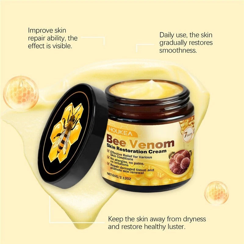 Bee venom skin treatment cream,  Bee Venom Skin Restoration Cream
