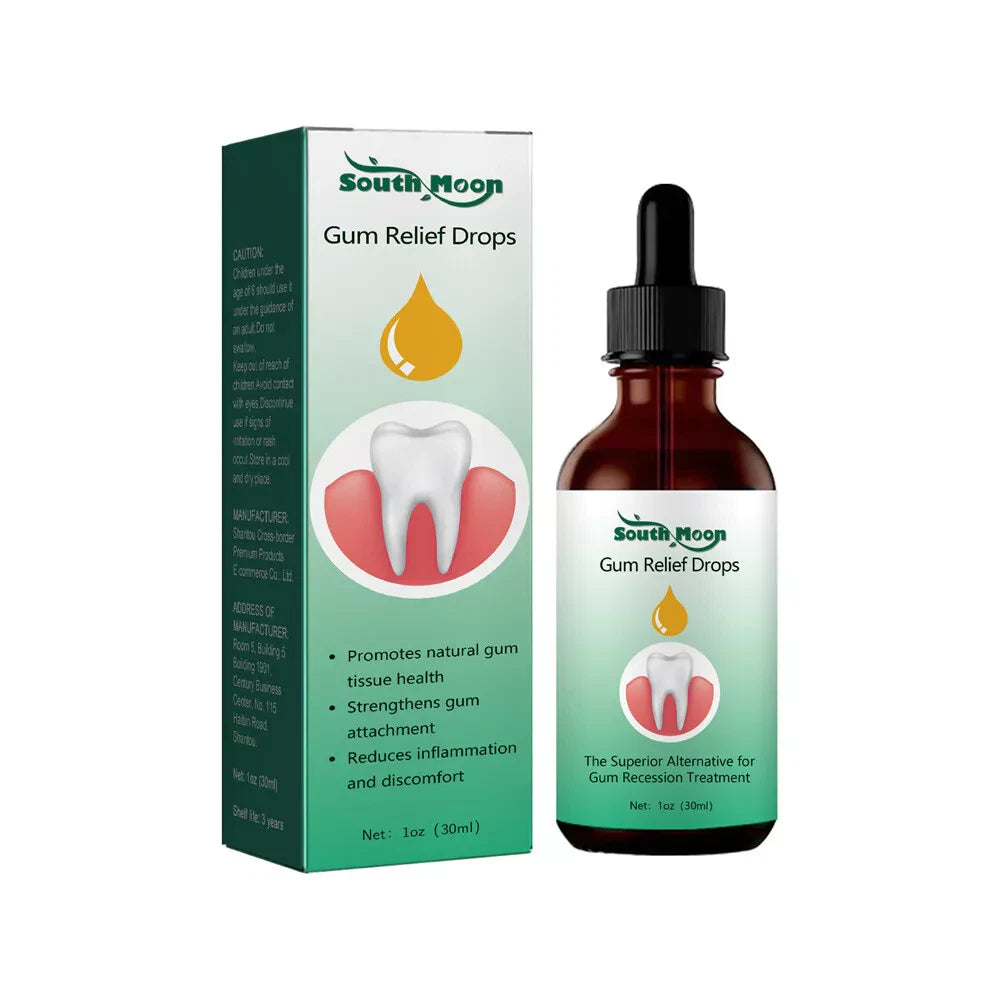 Gum Regrowth Drops,Gum Repair for Receding Gums,Gum Relief Drops,Receding New UK