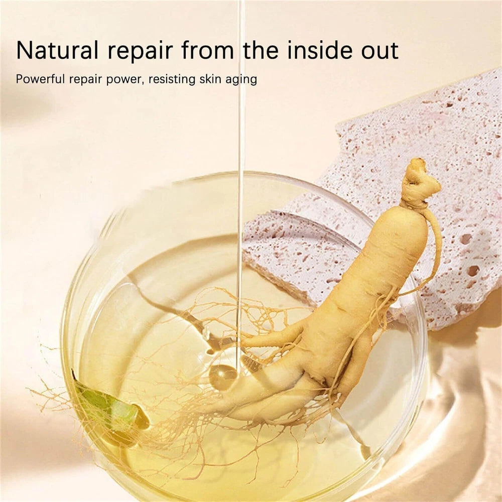 Anti Aging Ginseng Essence Face Serum, Skin Firming & Hydration Face Oil UK