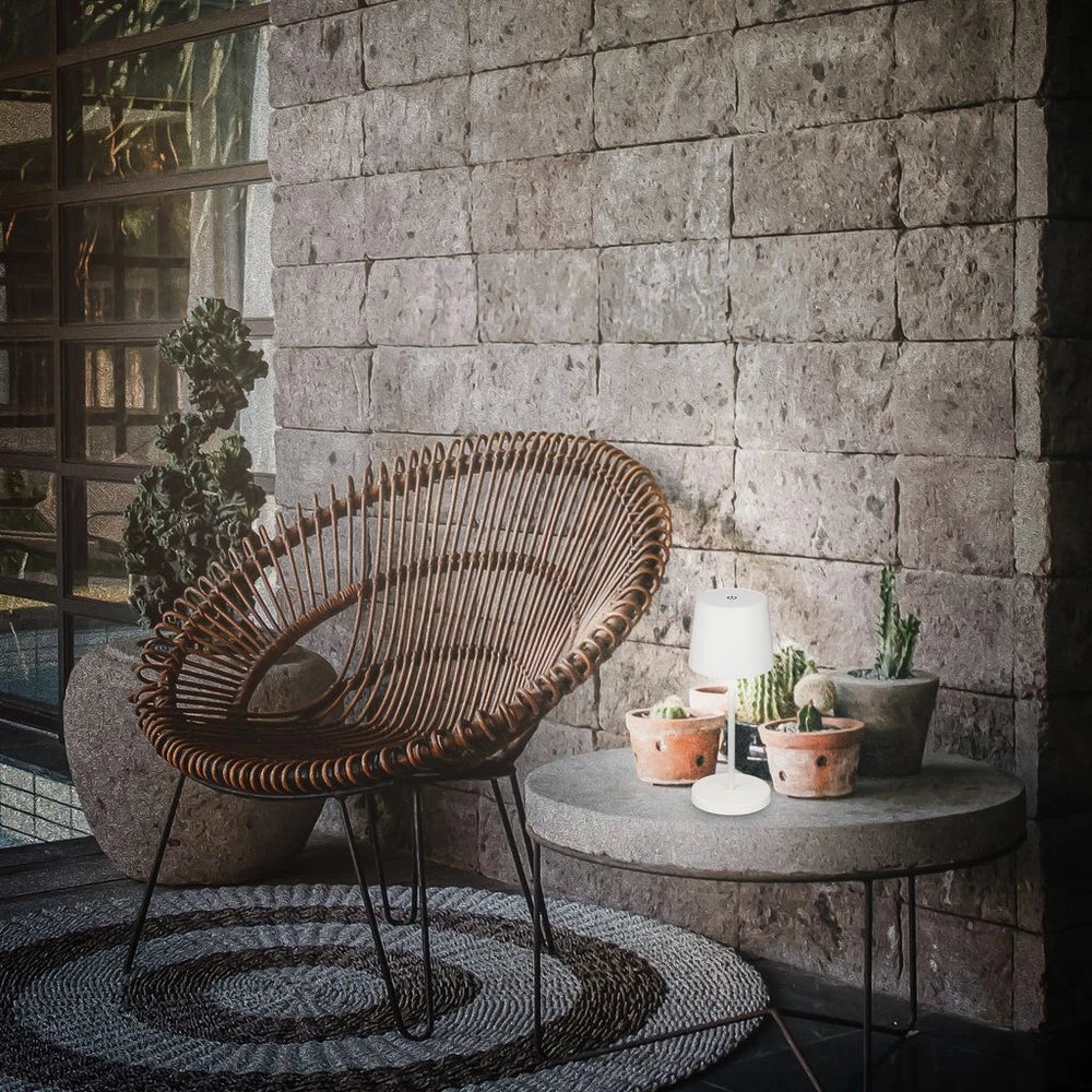 Cordless LED Table Lamp Rechargeable Desk Light IP44 Touch Dimmable White