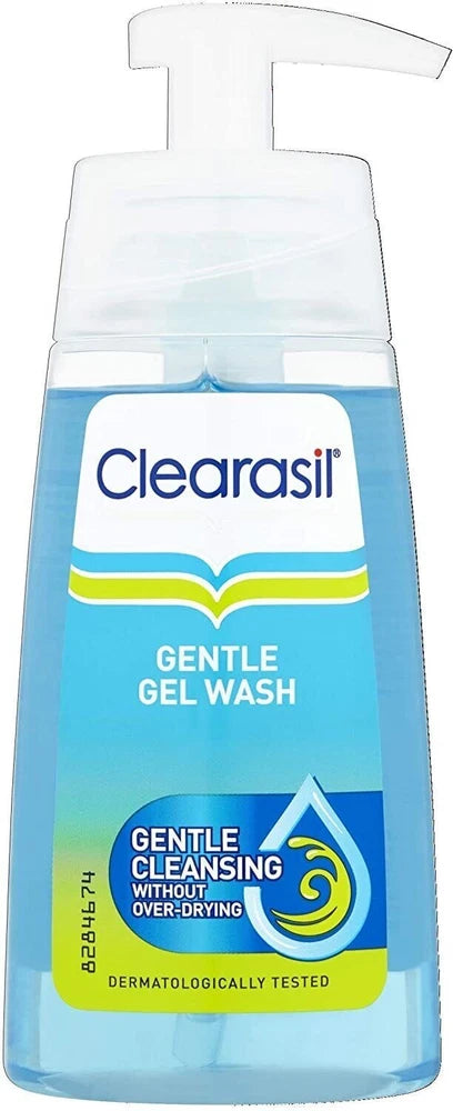 CLEARASIL - Gentle Gel Wash, Cleansing Wash,  Exfoliating Scrub + Cleansing Pads