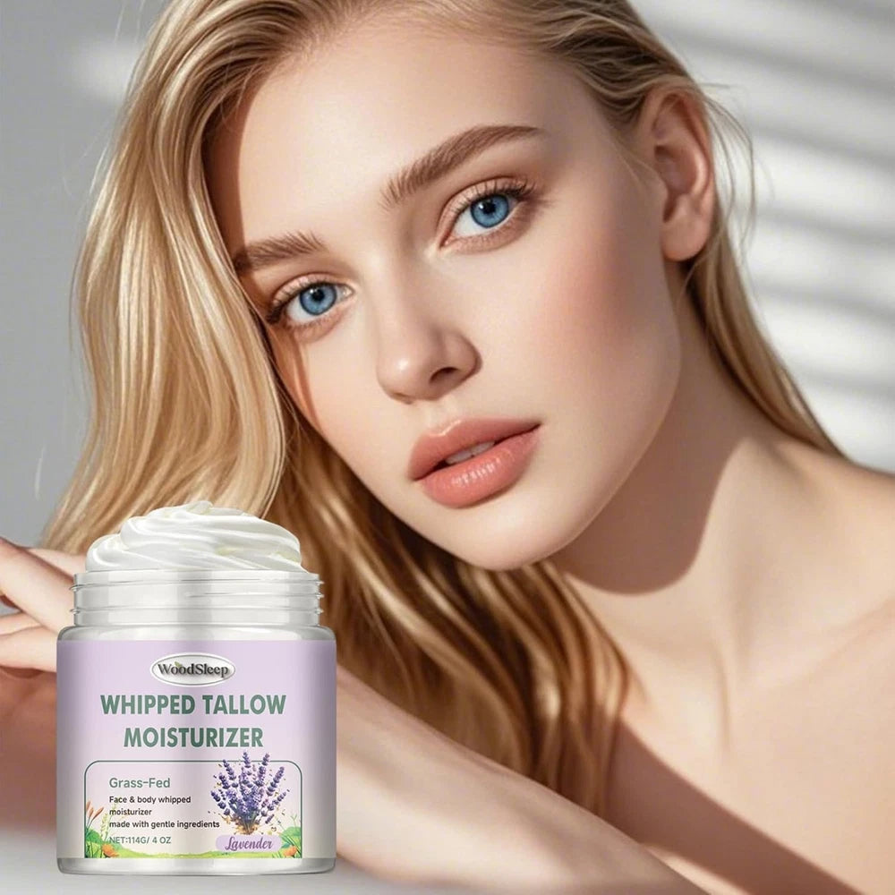 120G Beef Tallow Honey Balm – Ultra-Nourishing Organic Grass-Fed Tallow Cream fo