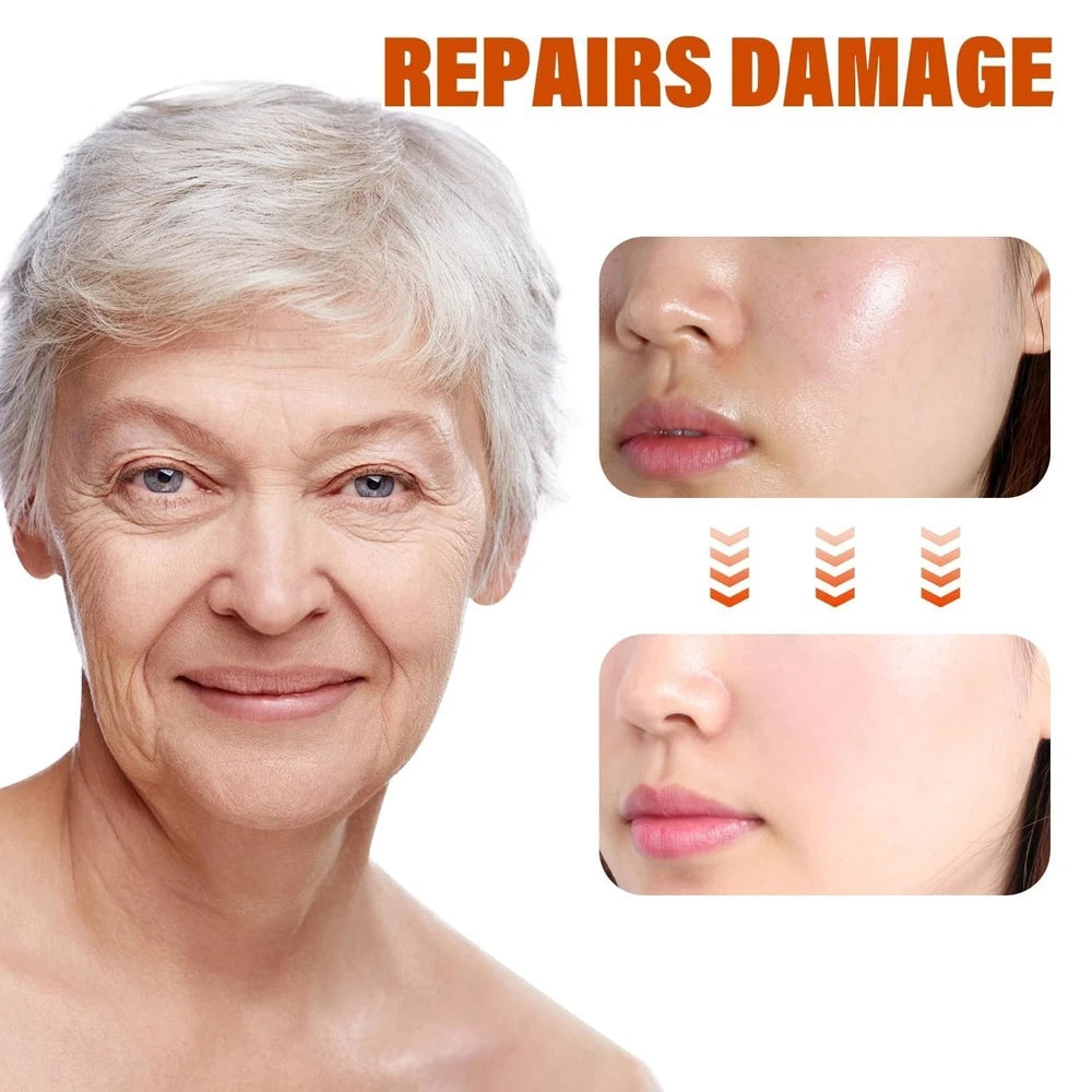Vitamin C Serum for Face Wrinkle & Age Spots Reduction All-In-One Hydrating