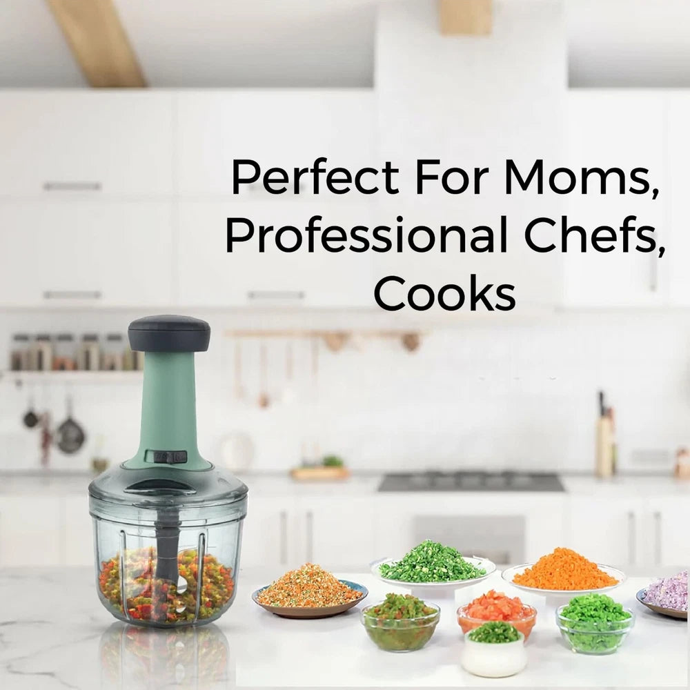 Manual Hand Press Food Vegetable Chopper Garlic Onion Cutter Processor Vegetable