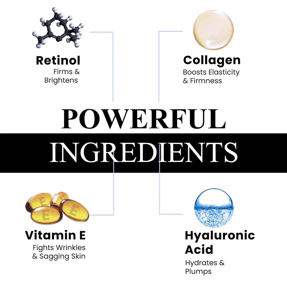 Retinol Moisturizer Cream Best Advanced Anti Aging Organic Cream for Face 50ml..