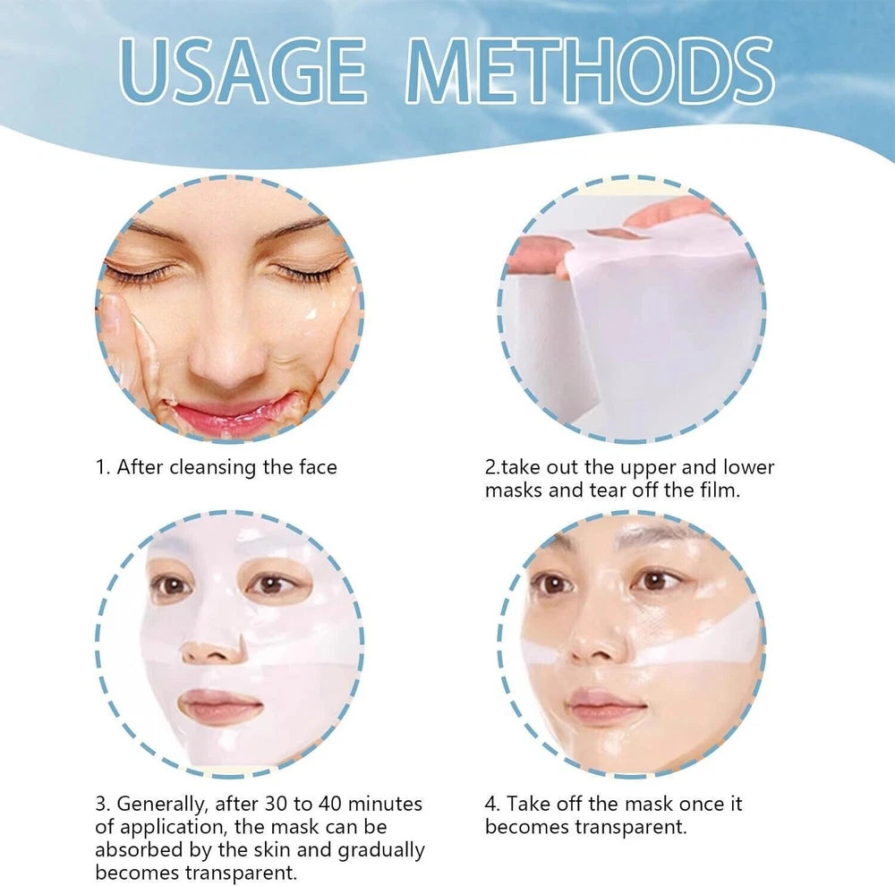 4pcs BIODANCE Bio-Collagen Real Deep Mask Sheet Deep Mask Overnight Mask UK