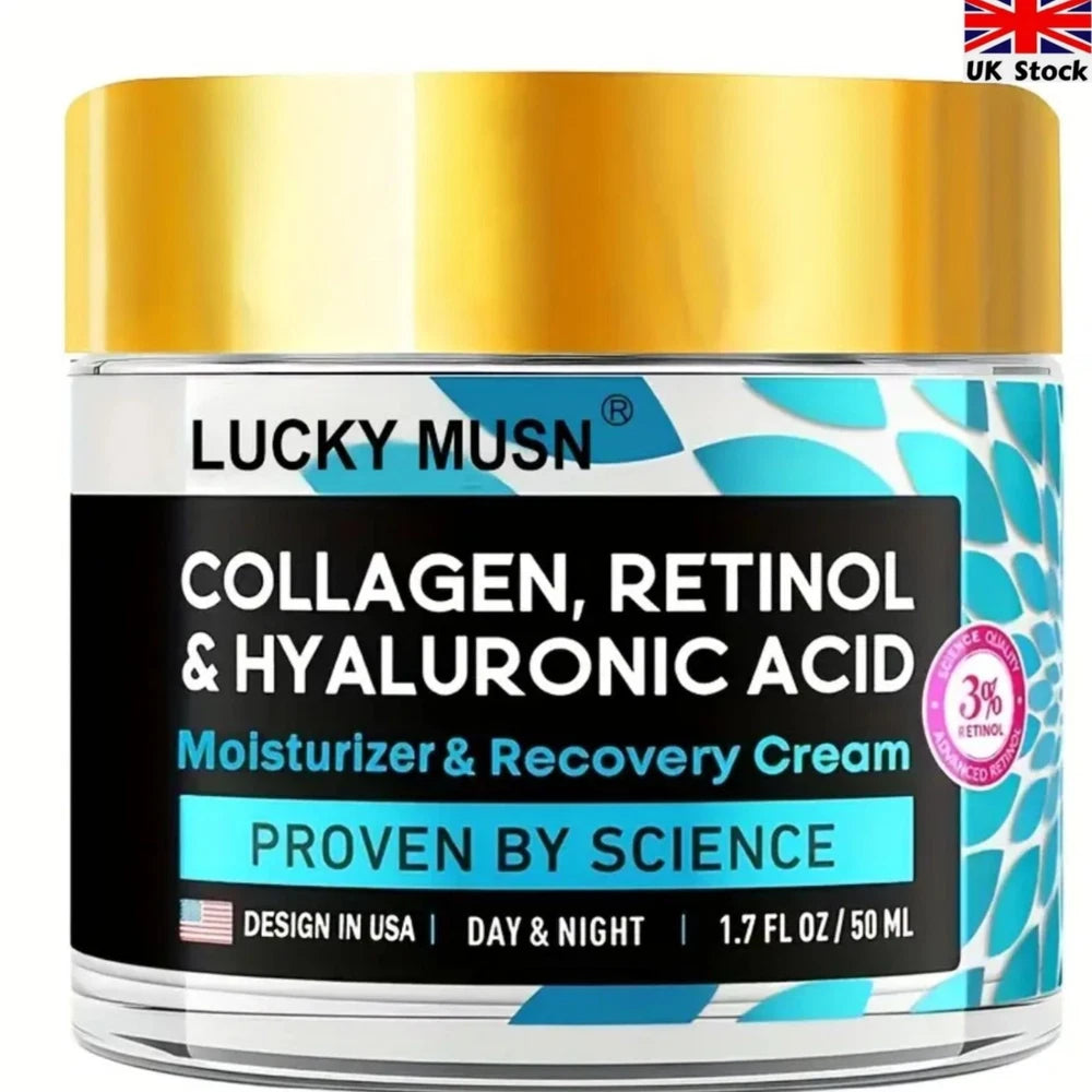 50 ml Retinol Collagen Face Anti-Aging  with Hyaluronic acid Lifting Day & Night