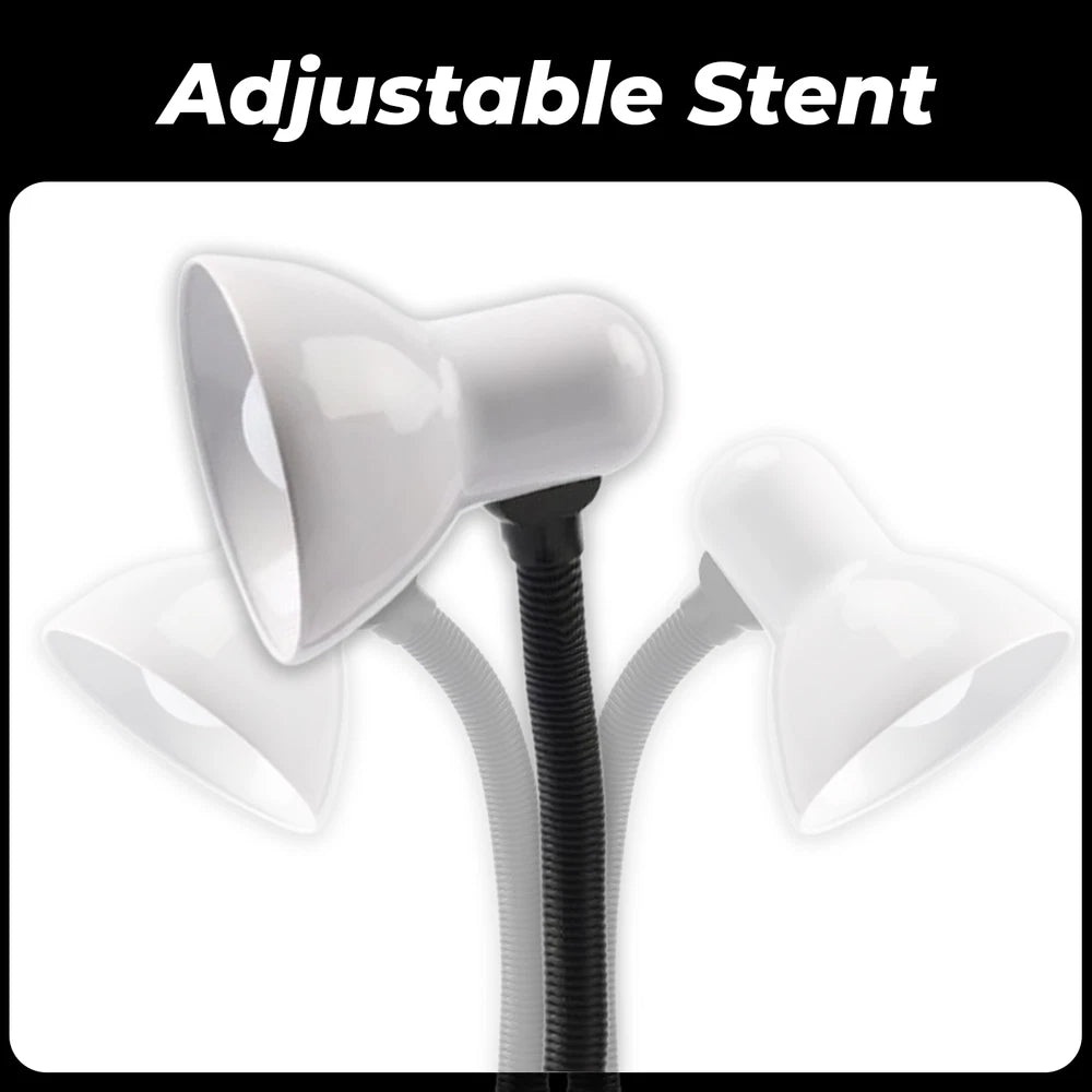 Desk Lamp Neck Table Flexi Desk Reading Lamp With Bulb Home Office Study Light