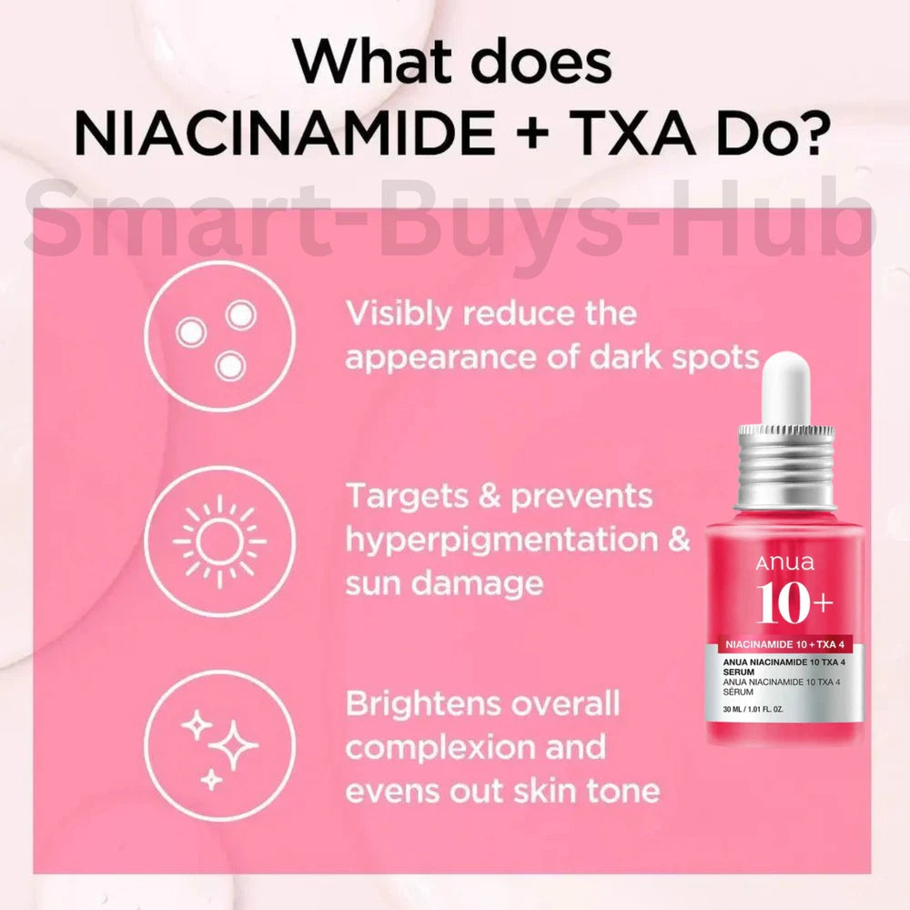 ANUA Niacinamide 10% + TXA 4% Dark Spot Correcting Serum 30ml