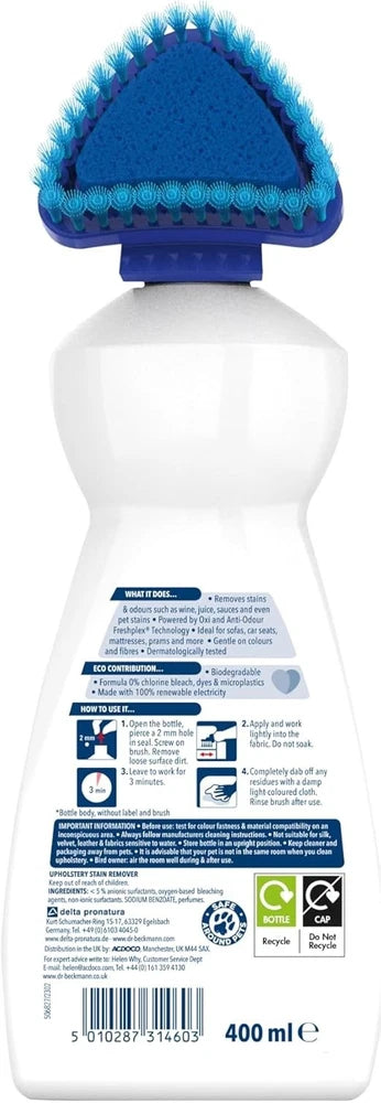 Dr. Beckmann Upholstery Stain Remover  Sofa Car Fabric Cleaner  400ml