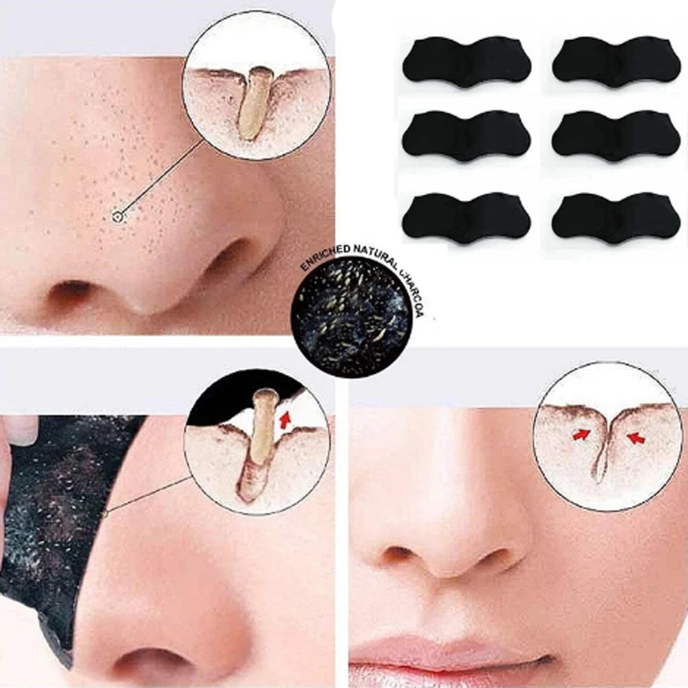 ✅10pcs Nose Pore Strips Blackhead Removal Unclog Pores Smooth Deep Cleansing NEW
