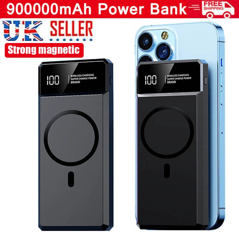 Magsafe Power Bank Portable Charger Magnetic Battery Pack For iPhone Samsung UK
