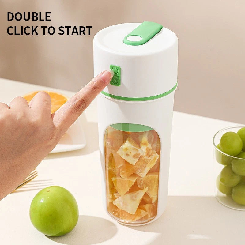 Mini USB Rechargeable Juicer Cup, Portable Electric Mixer Blender Smoothie Maker