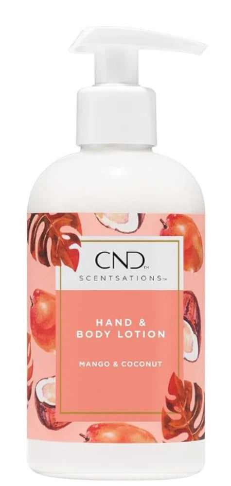 CND Scentsations MANGO & COCONUT Hand & Body Lotion 245ML **HOLIDAY SPECIAL**