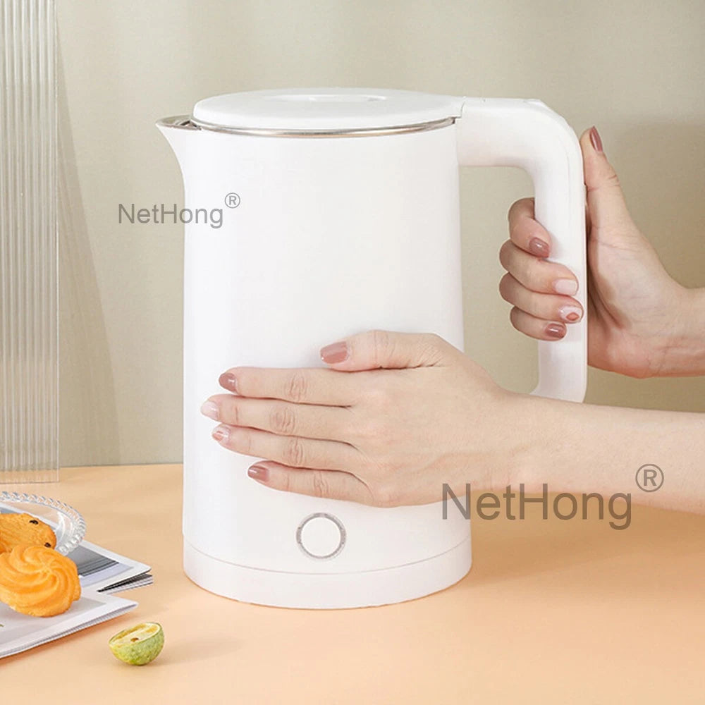New 2.3L Electric Kettle Fast Boil 1500W Stainless Steel Jug Boil-Dry Protection