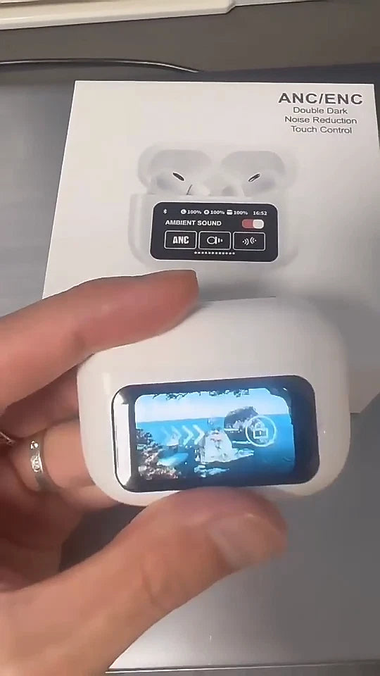 TWS Wireless Earbuds Touchscreen Bluetooth 5.4 Earphones For iPhone & Android