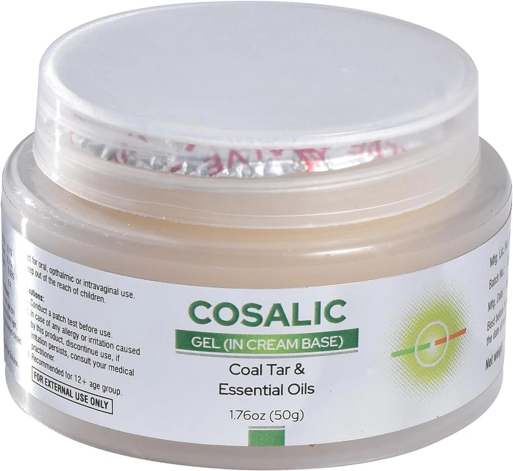 Cosalic Coal Tar Salicylic Acid | 50g/1.76oz | Psoriasis & Eczema Treatment