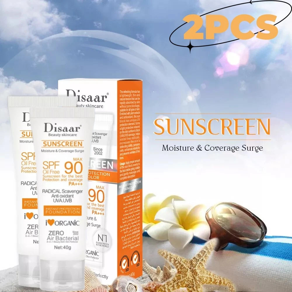 SPF 90 Facial Body Sunscreen Whitening Sun Cream Sunblock Skin Protective FI5
