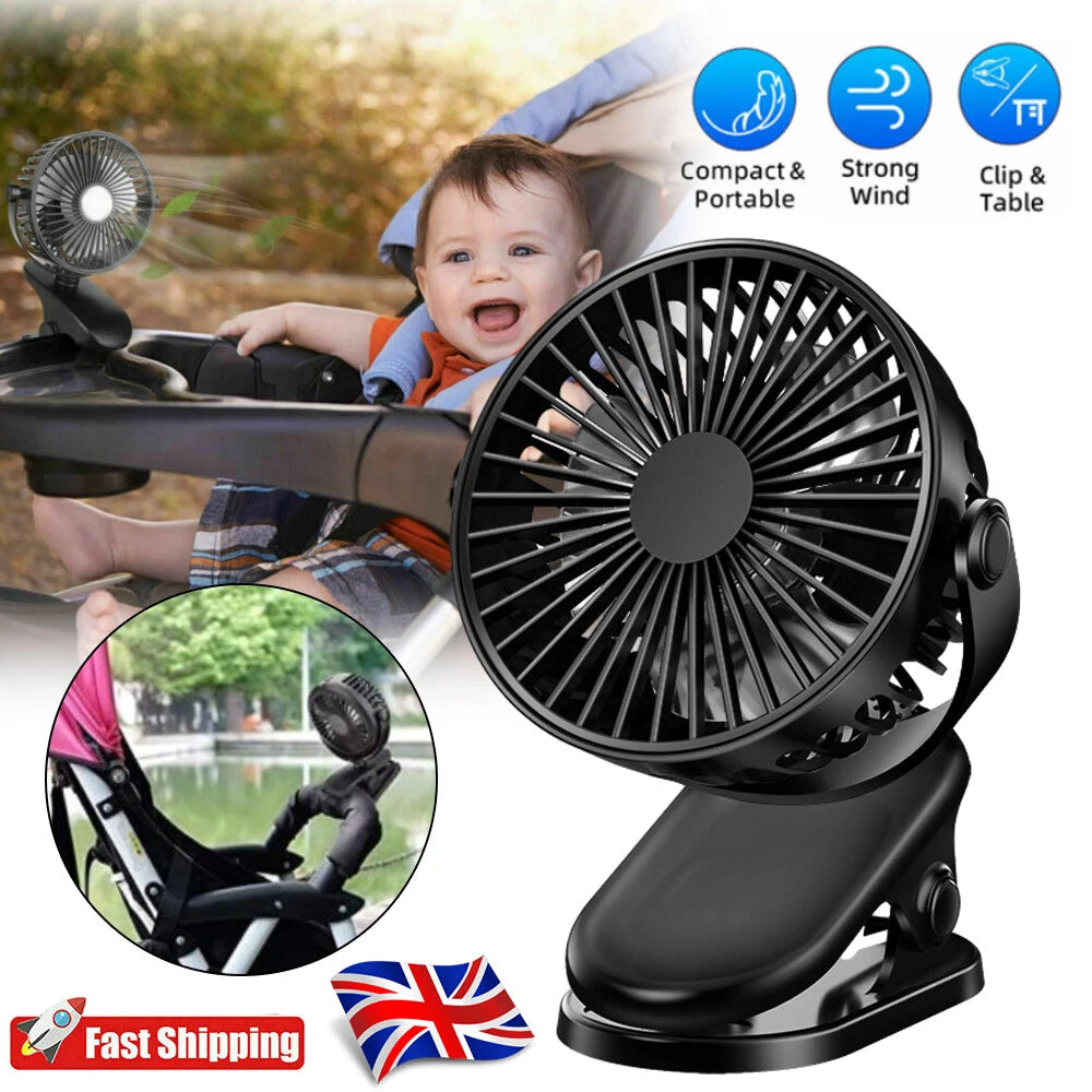 Neck Fan USB Portable Neck Fan Rechargeable Portable Cooler Neckband Bladeless~