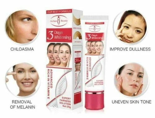 Skin Whitening Cream Face Brightening Dark Spot Removal Body Bleaching Lotion