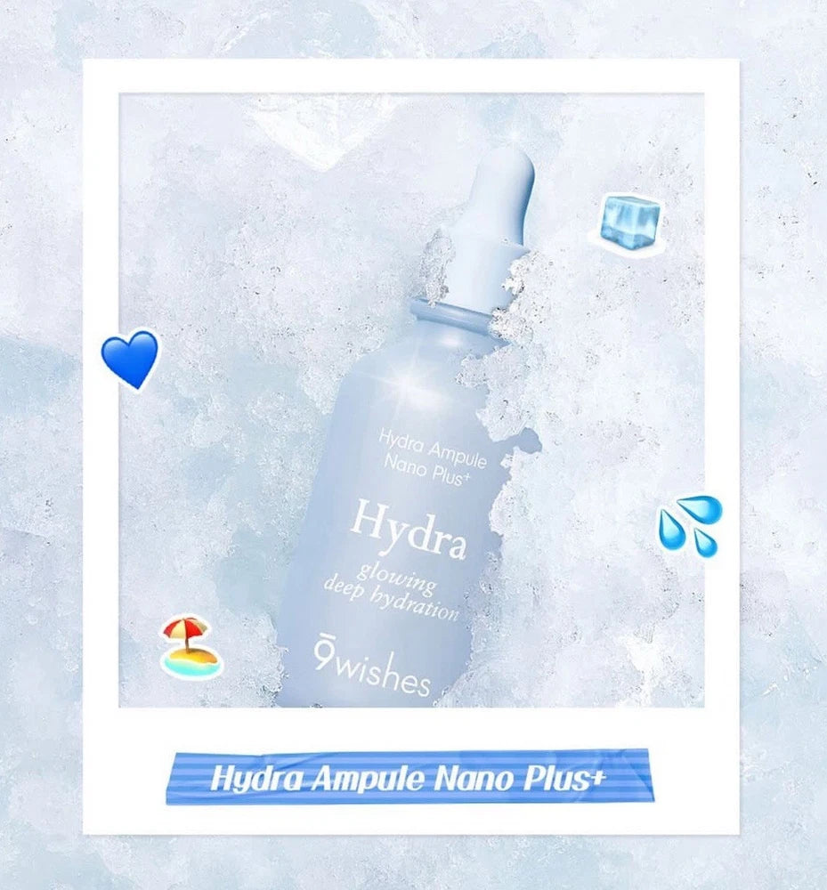 9wishes, Face Serum 50ml Deep Hydration Moisturising and Firming Korean Skincare