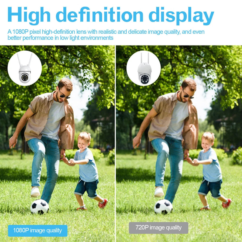 Security CCTV Camera WIFI 2.4G 1080P HD IP Camera Wireless PTZ Smart Home