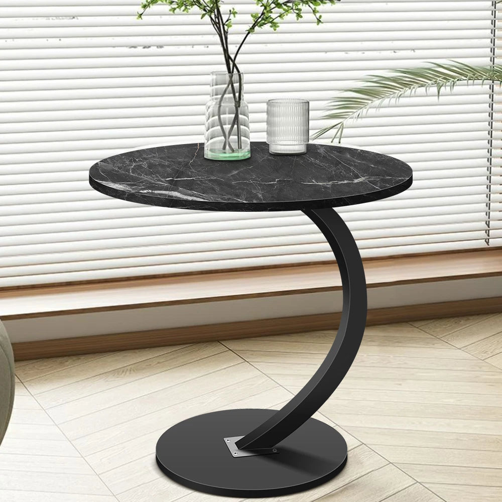 Side Table C Shaped Sofa Small End Table Table Coffee Laptop Living Room Bedroom