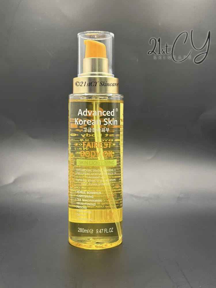 Advanced Korean Fairest Body Oil 280ml For Skin Lightening 280ml | Uk Seller