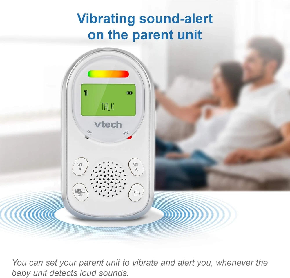 VTech Baby Monitor Long Range, up to 1,000ft, Audio 2-Way Audio Talk