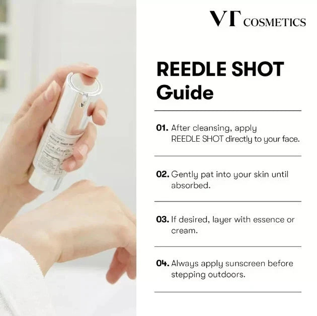 VT COSMETICS CICA Reedle Shot 300 Essence  Daily Face Essence (50ml)