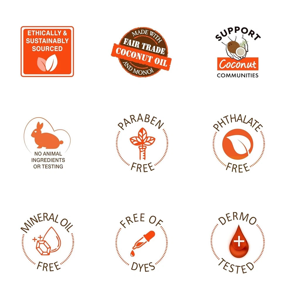 Palmer's Coconut Oil Body Care Set, Body Lotion Body Oil Hand Cream Lip Balm