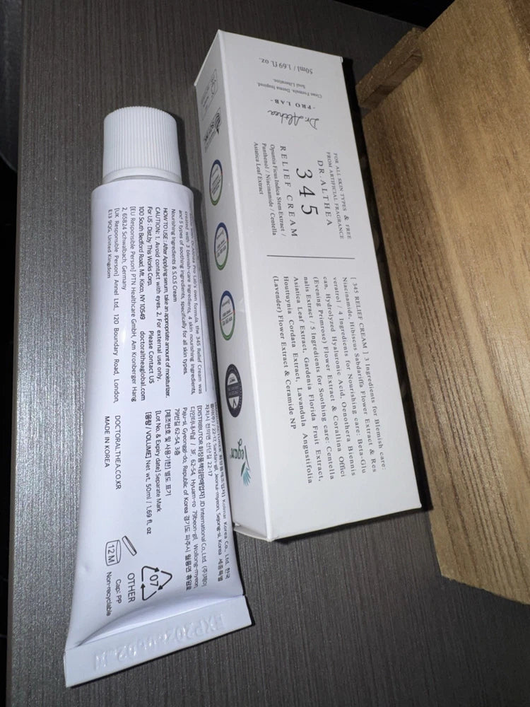 Dr. Althea 345 Relief Daily Face Moisturizer Cream 50ml 1.69 fl oz  -(US-SELLER)