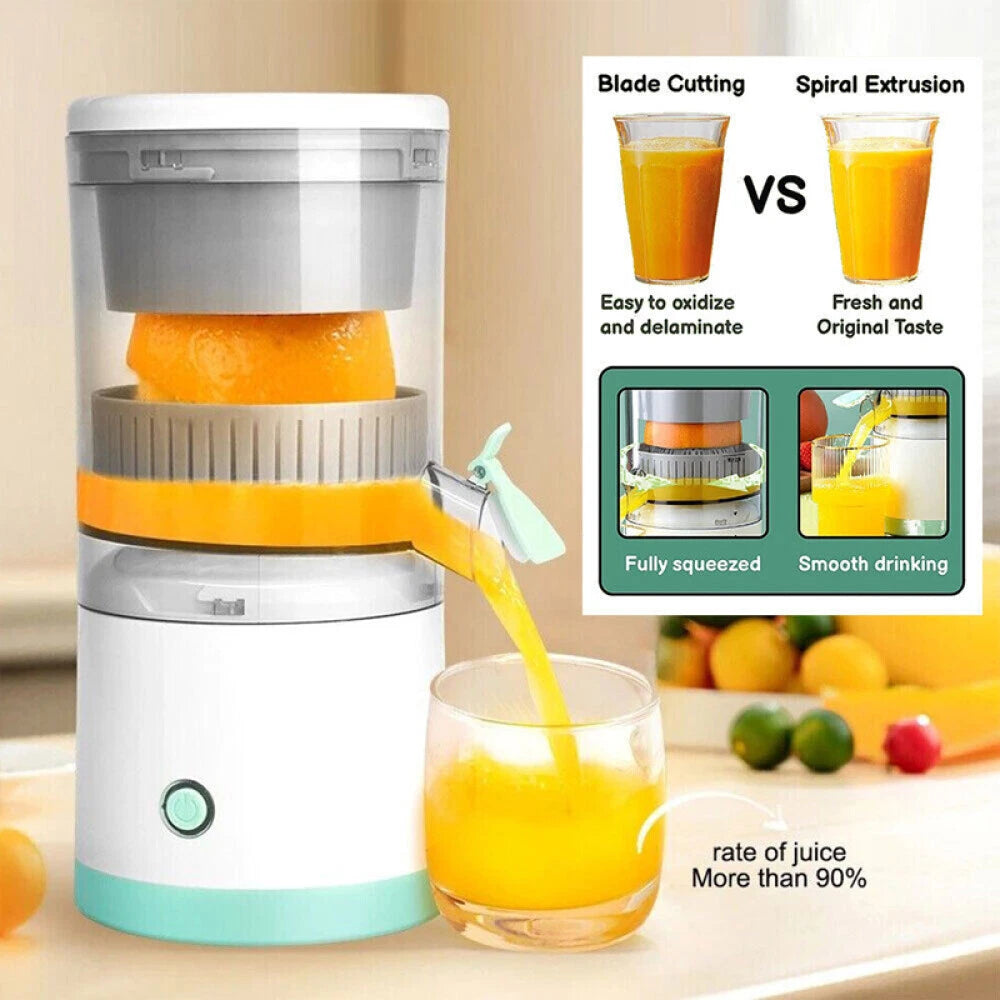 Electric Juicer Portable Orange Juice Squeezer Press Machine Fruit Citrus Juicer