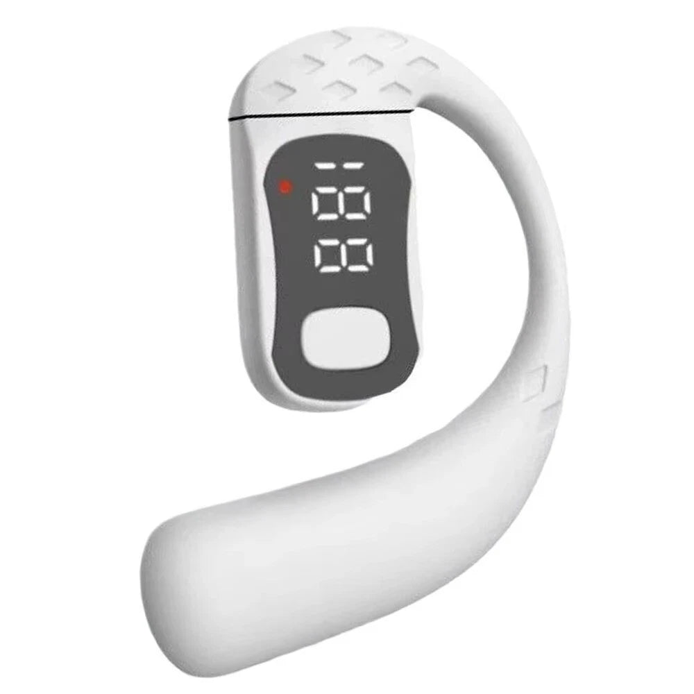 Wireless Bluetooth 5.4 Earphone with HD Mic, Waterproof, Sports Ear Hook, Lon