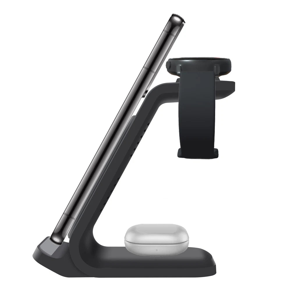 Wireless Charger Dock 3in1 Charging Station For Samsung Galaxy Watch 6/5 S24 S23