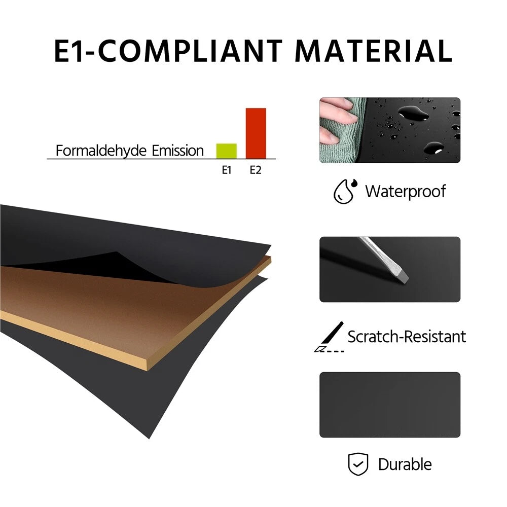 2-Tier Coffee Table with Storage Shelf Modern Center Tea Table for Living Room