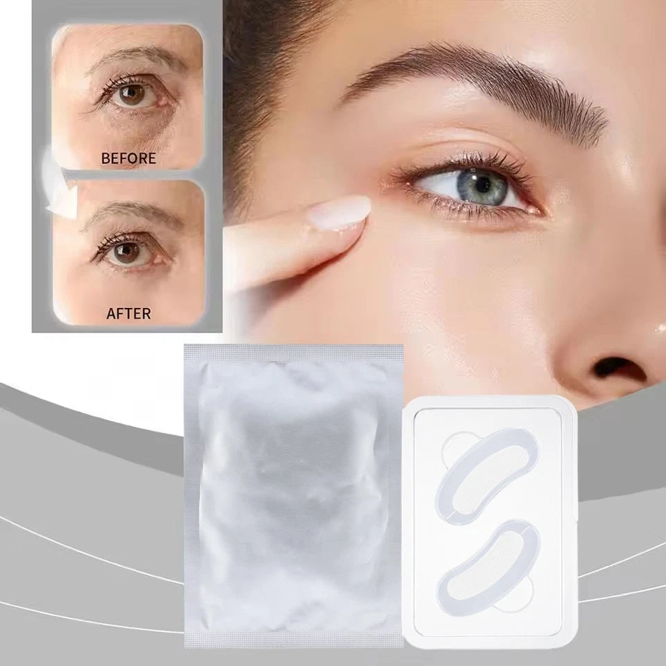 Hyaluronic Acid Microneedle Eye Patches Anti Wrinkle for Dark Circles Puffy Eyes