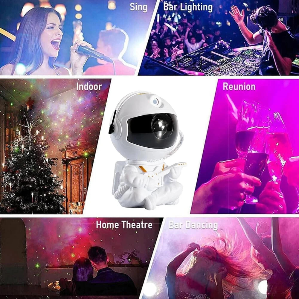 Astronaut Projector Starry Galaxy Night Light LED Lamp Space Nebula w/Remote UK