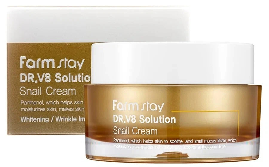 FARMSTAY DR-V8 SOLUTION CREAM ESCARGOT 50 ml