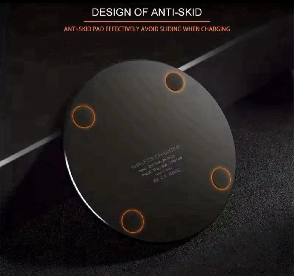 30W Super Fast Wireless Charger Stand Charging For All Samsung iPhone Phones