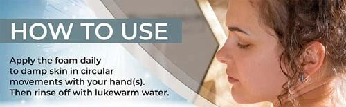 Face Wash Hydrating Facial Cleanser for All Type Skin Vegan & Natural Foam