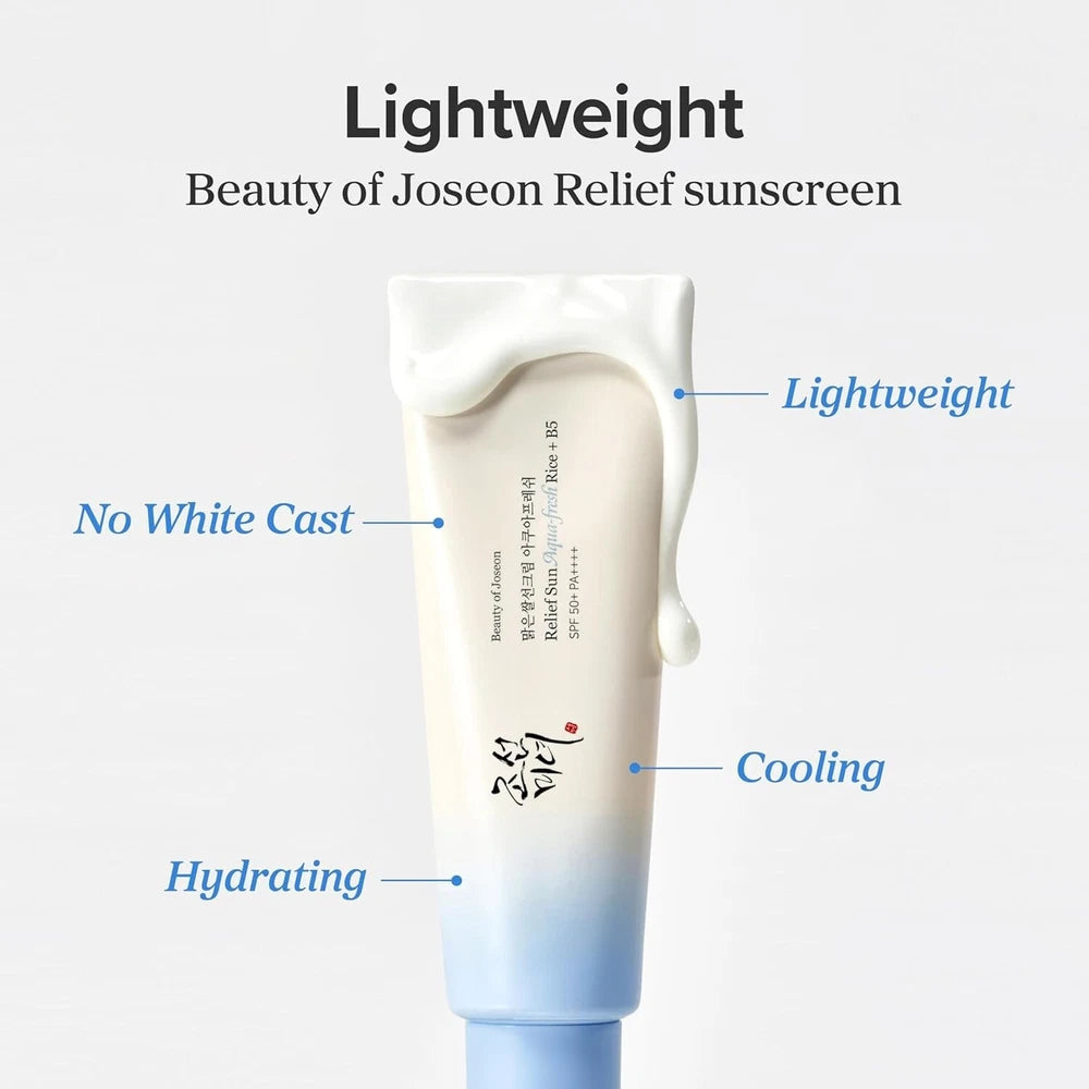 Beauty of Joseon Relief Sun Aqua-Fresh SPF 50+ PA++++ Sunscreen Korean 50ml