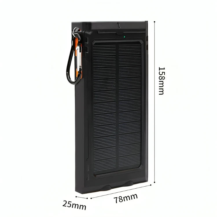 10000000mAh Solar Power Bank Pack Waterproof 2USB LED Battery Charger Phone UK