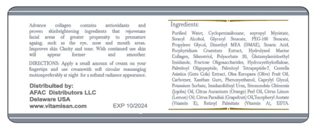 2 Natural Collagen Beauty Cream 8 oz HYDROLIZED SKIN CARE ( 2 JAR )Retinol Face