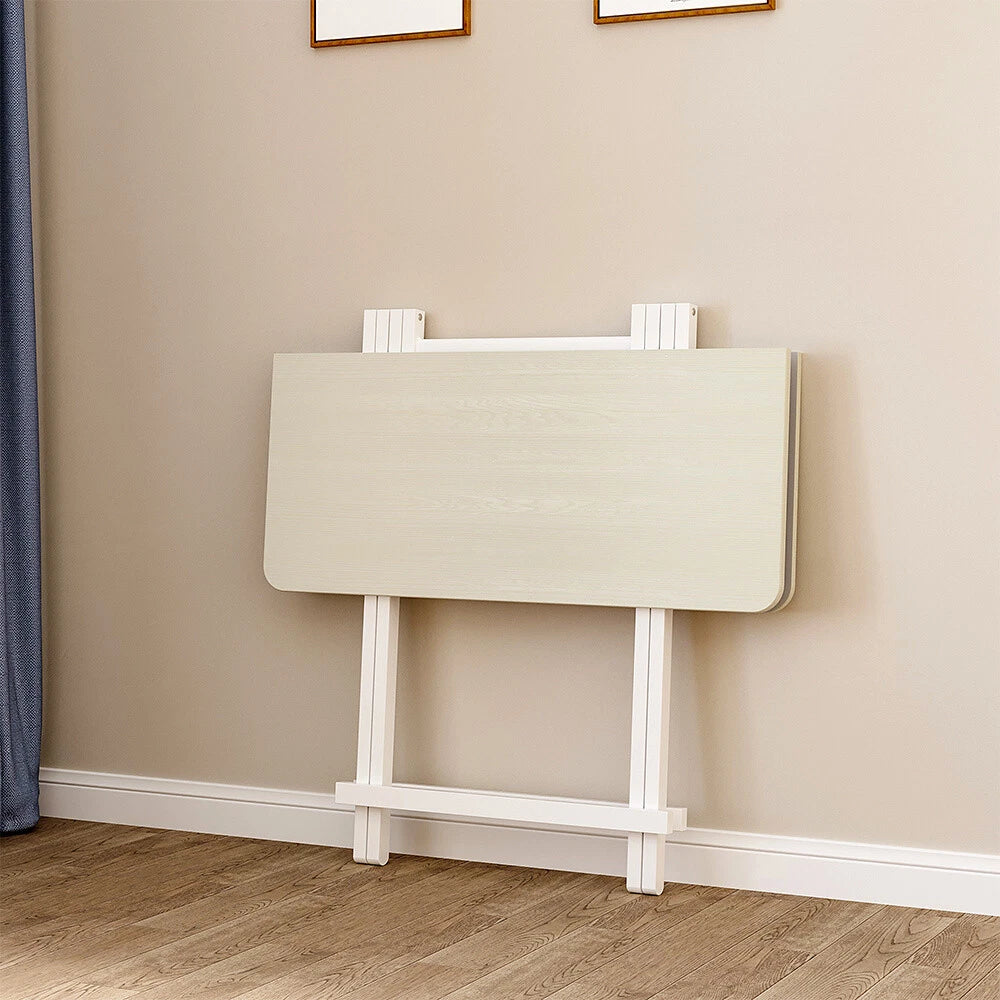 Folding Dining Table Wood Small Coffee Side Table Kitchen Home Office Furniture