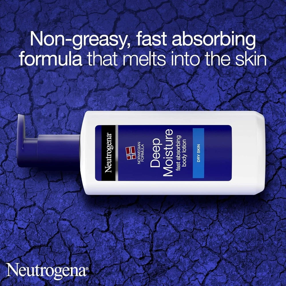 Neutrogena Norwegian Formula Deep Moisture Fast Absorbing Body Lotion 250ml