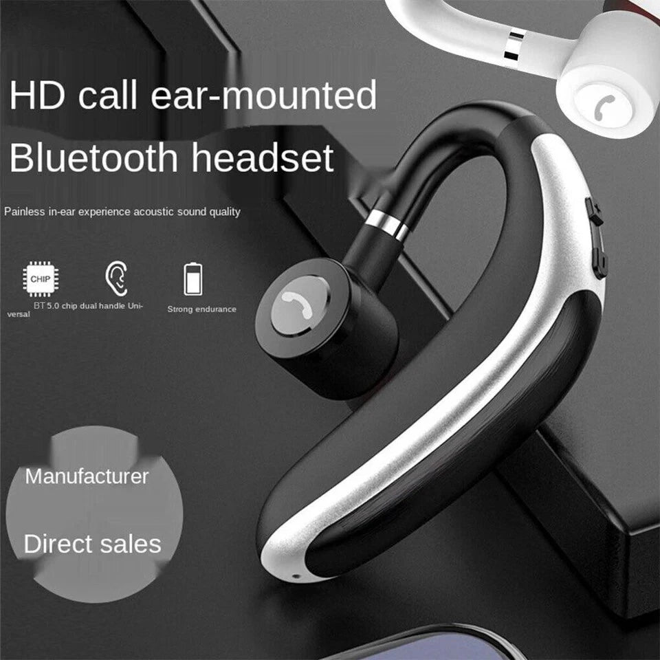 TWS Wireless Bluetooth Earphones Headphones Sports Ear Hook Running Bass Earbuds