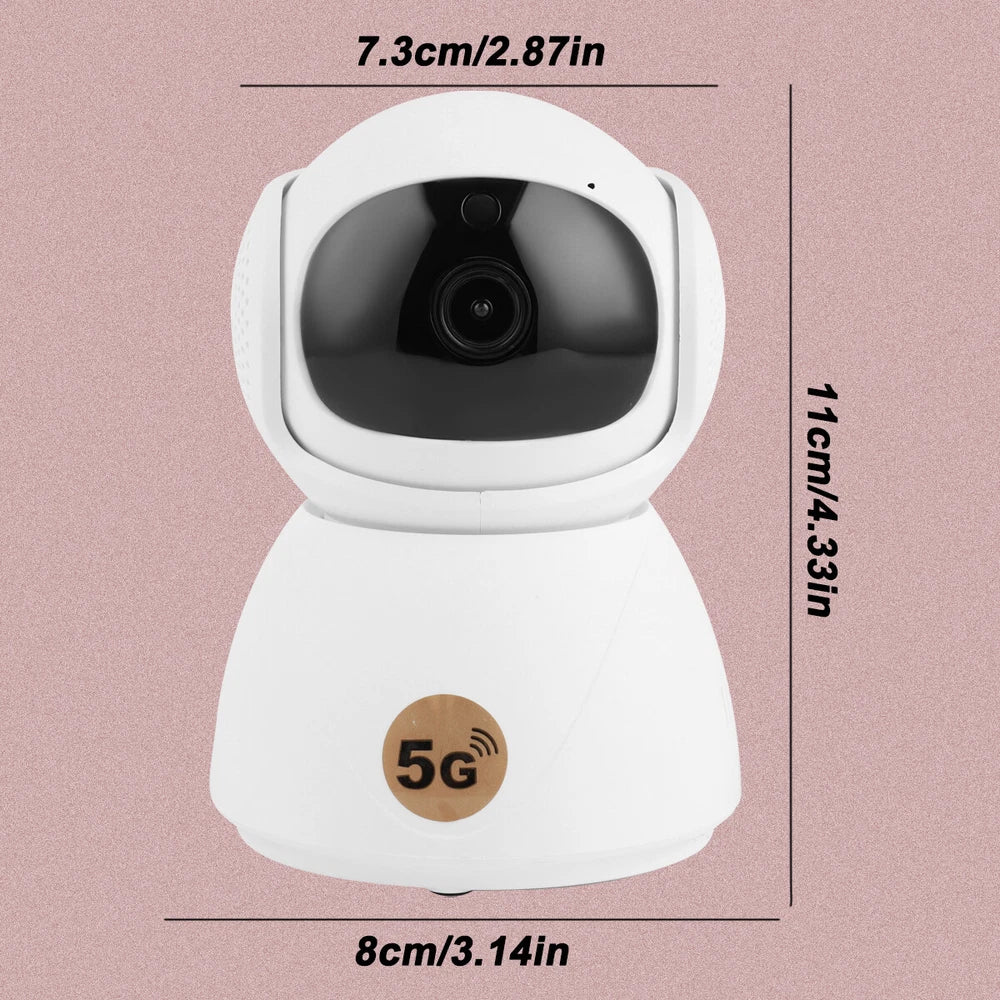 WIFI IP Camera Wireless 5GHz CCTV 1080P HD PTZ Smart Home Security Indoor IR Cam